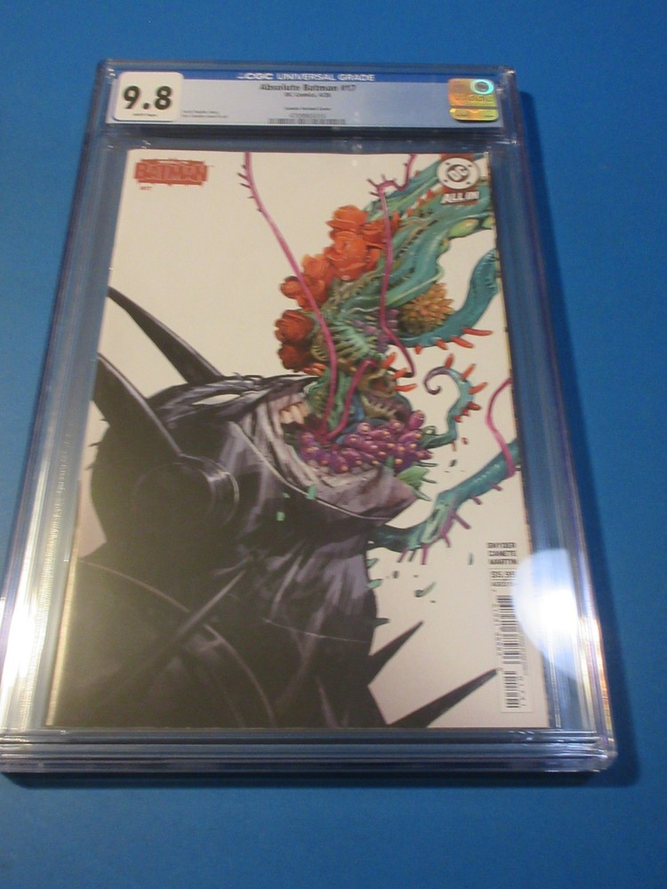 Absolute Batman #17 Canete Variant CGC 9.8 NM/M Gorgeous Gem wow