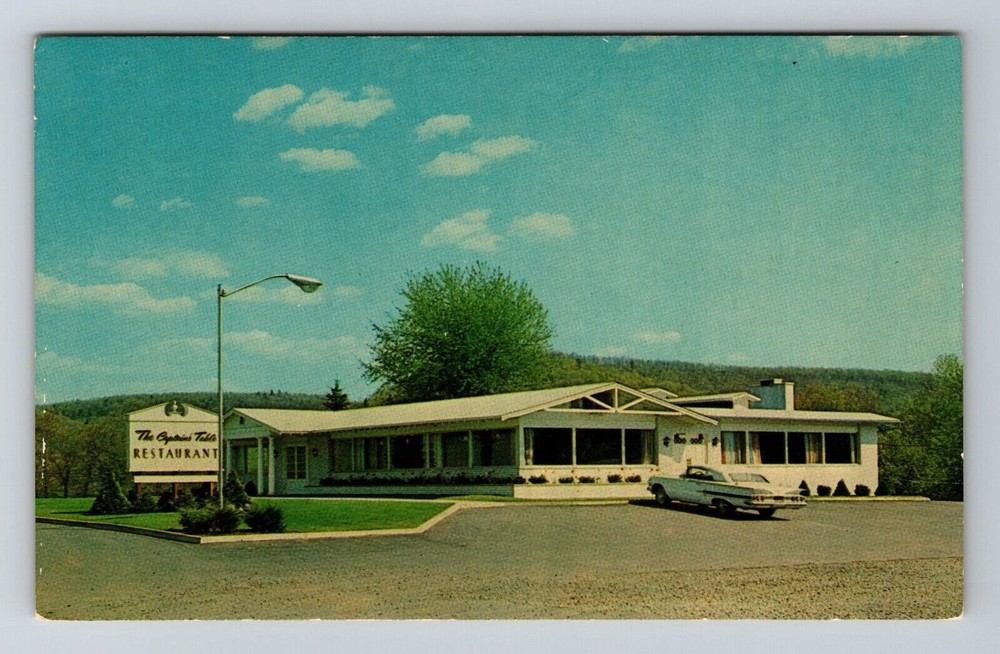 Clearfield PA-Pennsylvania, Captain's Table Restaurant, Vintage Postcard