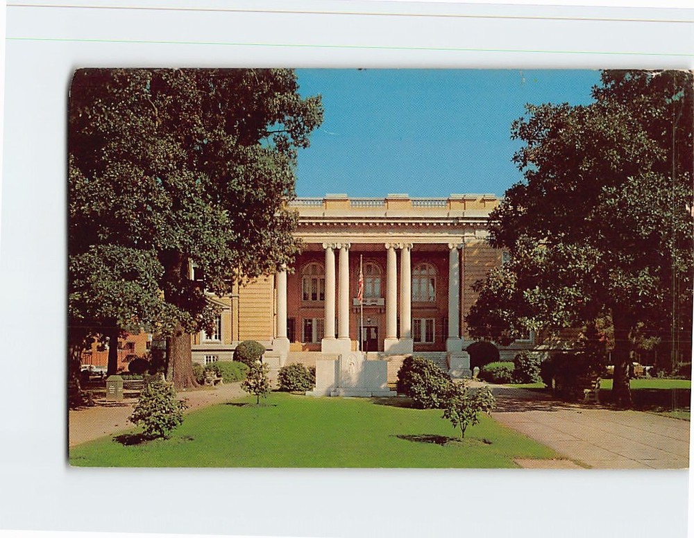 Postcard County Courthouse Sumter South Carolina USA