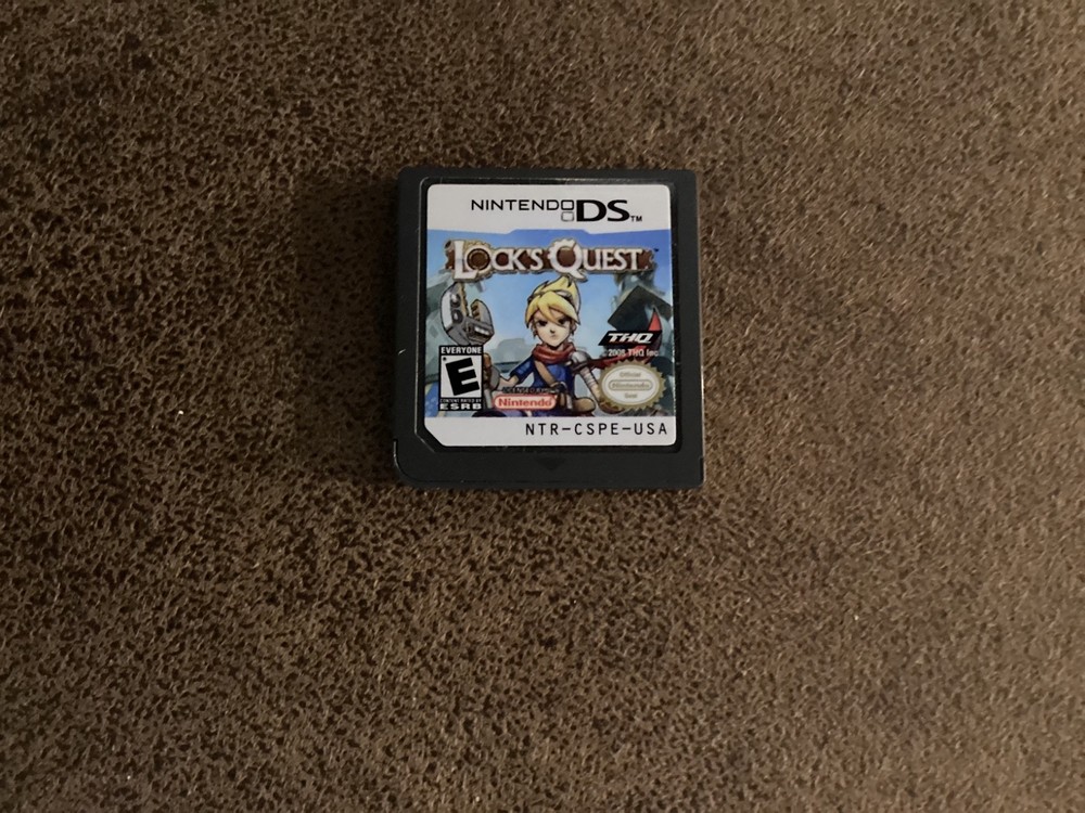 Lock’s Quest (2008) Nintendo DS Cartridge Only - Tested Working - Strategy