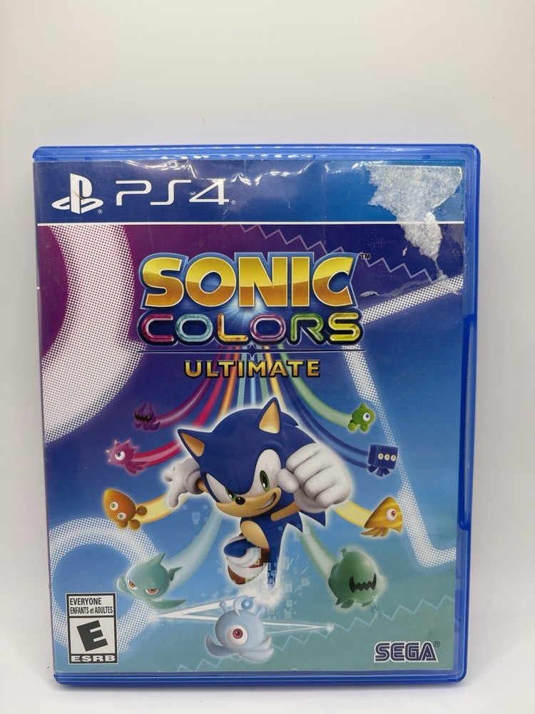 Sonic Colors Ultimate  ( PS4 PlayStation 4 ) Tested And Working