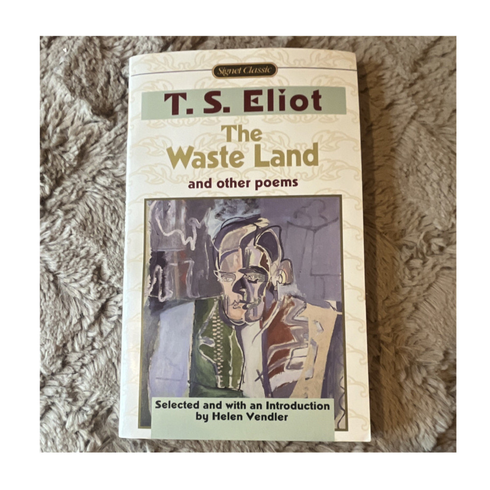 Signet Classic The Waste Land and Other Poems by T. S. Eliot PB Intro
