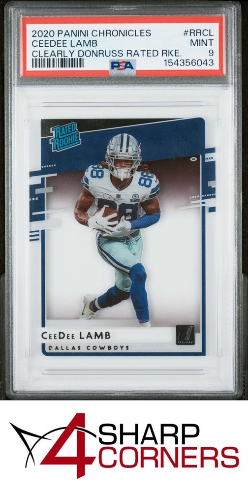 2020 Panini Chronicles Clearly Donruss Rated Rookies #Rrcl Ceedee Lamb Rc Psa 94SC: The hobby’s top consignment resource on eBay!