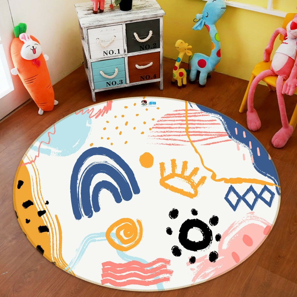3D Hand Painting Doodle NAO5749 Game Rug Mat Elegant Photo Carpet Mat Fay