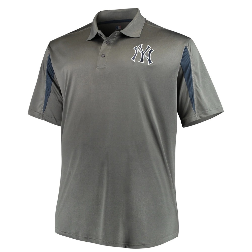 MLB Majestic New York Yankees Polo Collared Shirt 4XL/XXXXL NWT