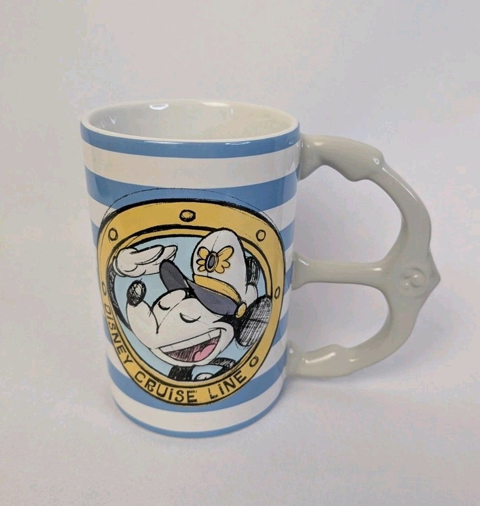 Disney Cruise Lines Mickey Mouse: Sea Ya Real Soon - 3D Oversize Coffee Cup Mug