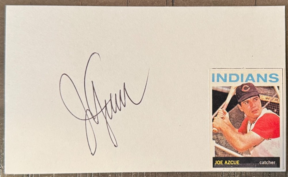 Joe Azcue Signed 3