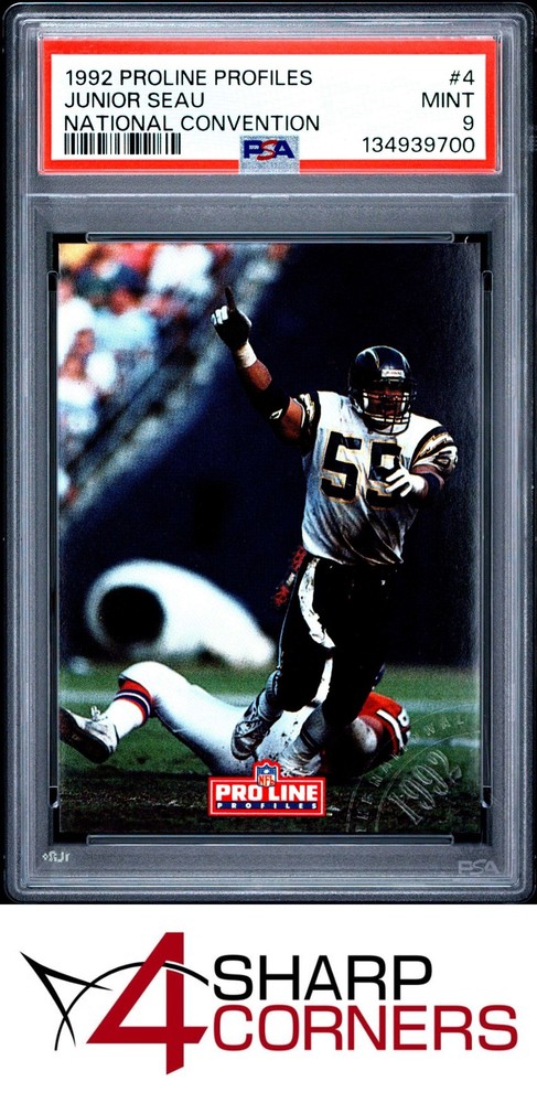 1992 Pro Line Profiles National Convention #4 Junior Seau Hof Pop 2 Psa 9Stay in the know. Follow us on eBay