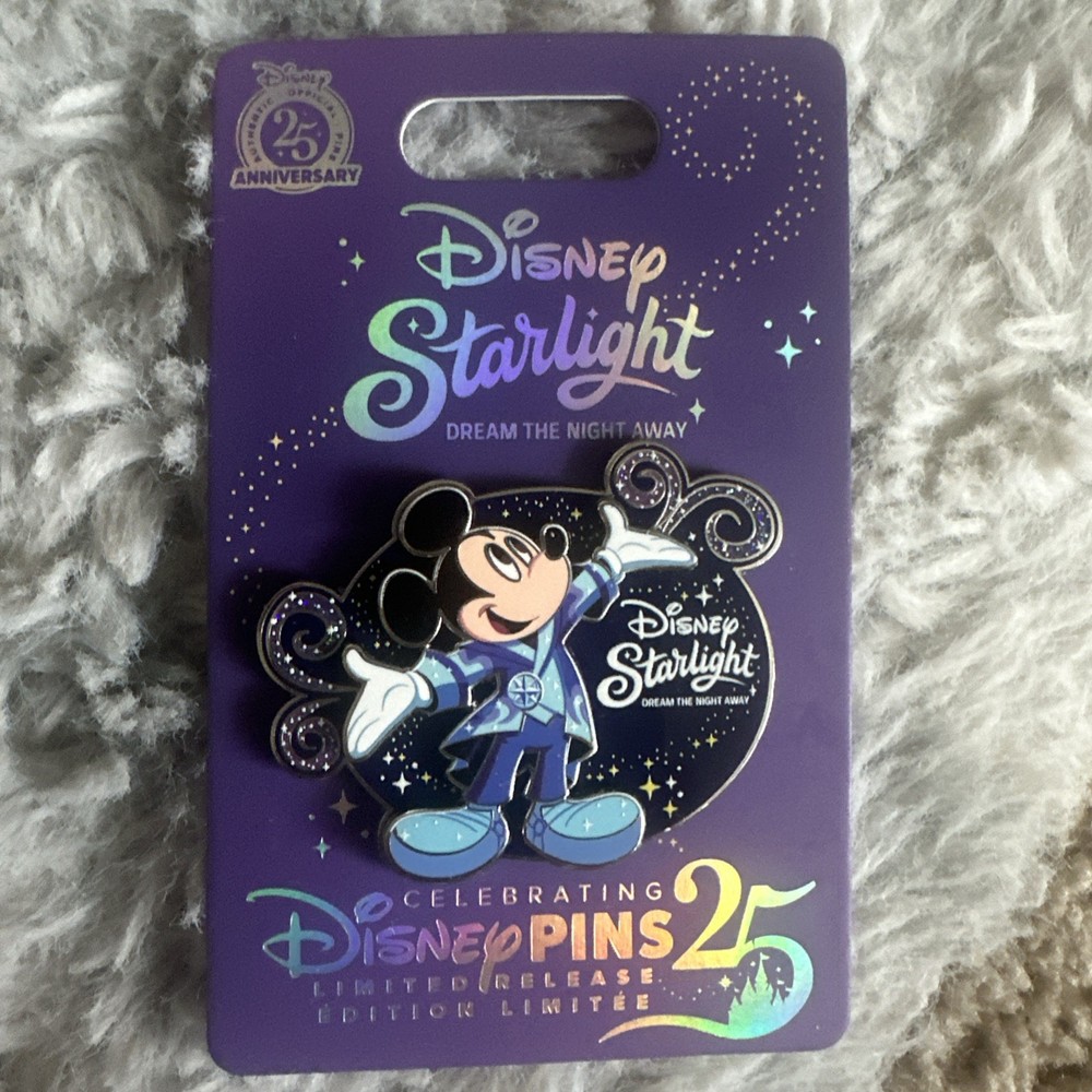 2025 Disney Parks Starlight Parade Mickey Mouse Magic Kingdom WDW Pin LR NEW