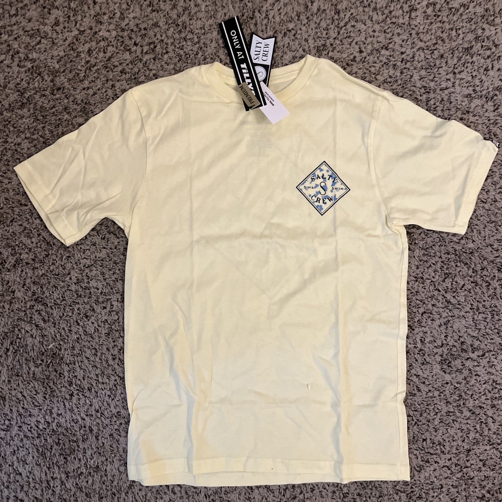 Salty Crew Boys Short Sleeve Tee Tipp T-Shirt Size Medium