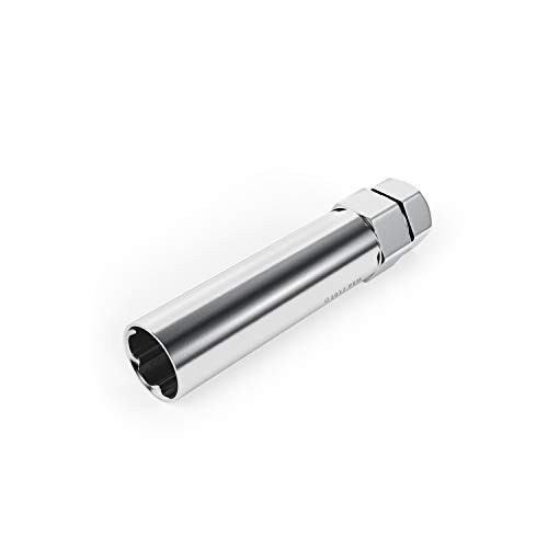 Large 6 Point Spline Drive Tuner Replacement Socket Key Large 6-Spline Silver