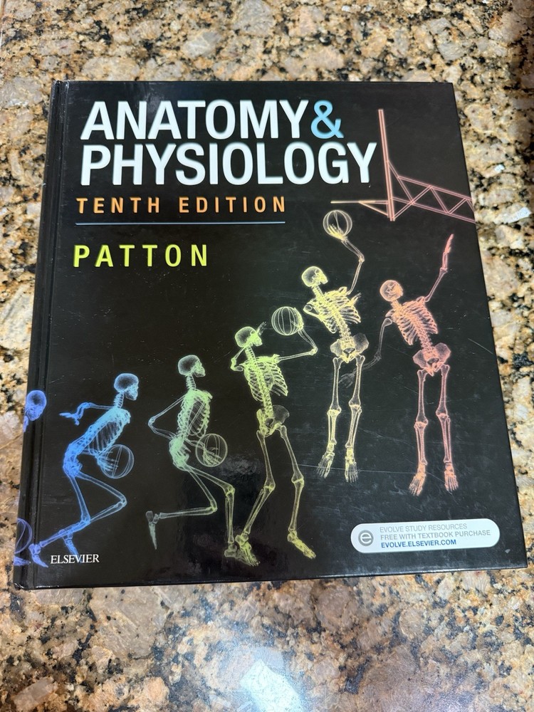 Anatomy & Physiology Patton 10th Edition HardCover Textbook (Kevin T. Patton)
