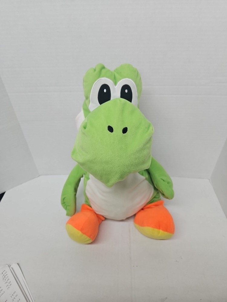 Nintendo Super Mario Yoshi 20” Cuddle Pillow Plush / Hidden Compartment / Hug