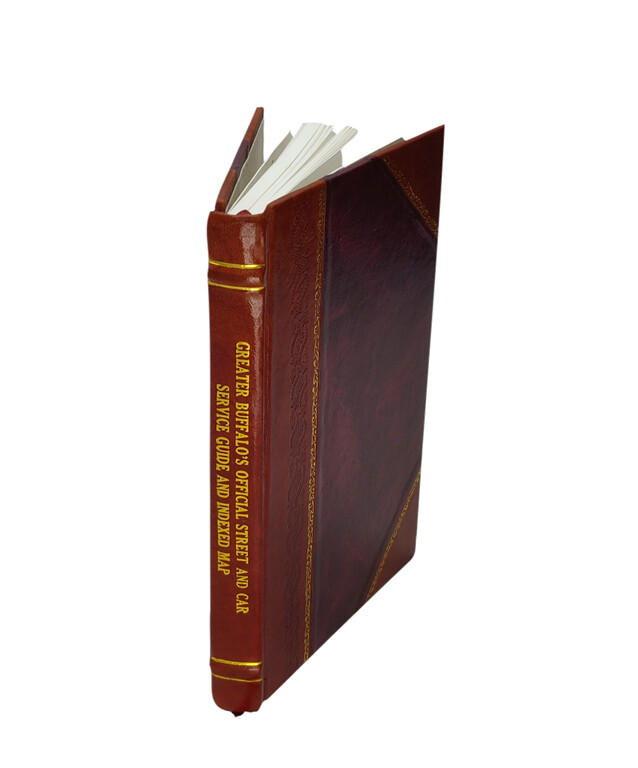 Greater Buffalo's Official Leather Bound Street & Car Service Guide