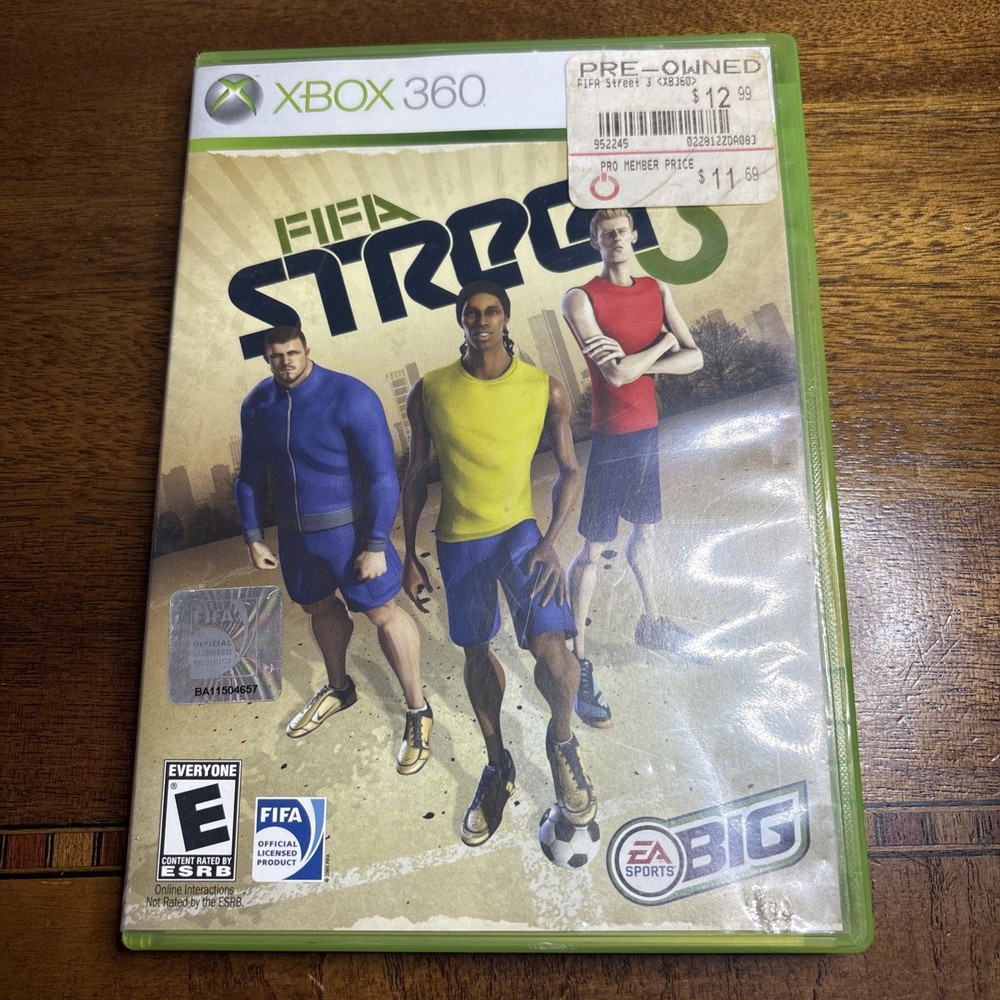 FIFA Street 3 (Microsoft Xbox 360, 2008)