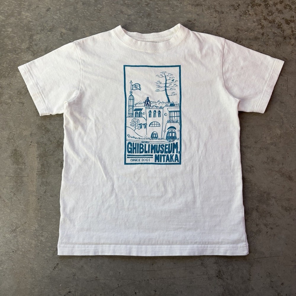 Ghibli Museum Mitaka Japan Graphic T-Shirt Mamma Aiuto Adult Size Small READ*
