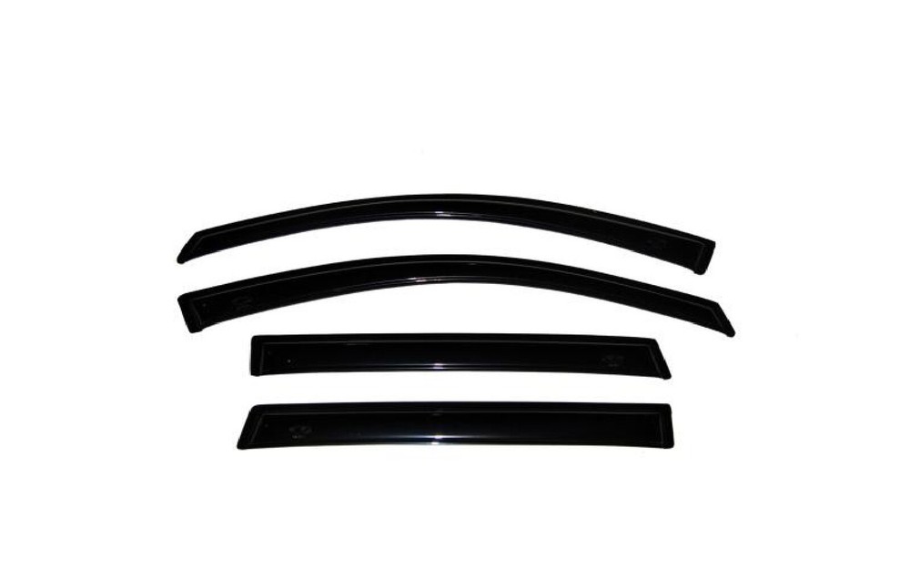 AVS 94815 Set of 4 Smoke Ventvisor Acrylic Window Deflectors for Toyota Tundra