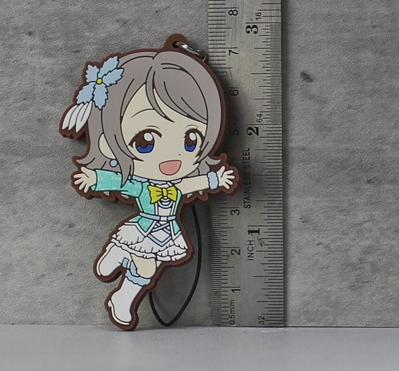 Bandai Love Live! Sunshine!! You Watanabe Rubber Mascot Figure Keychain