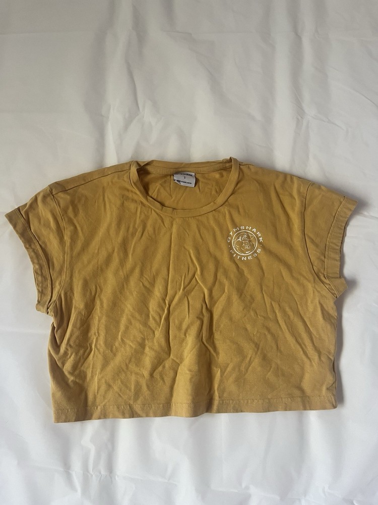 Women’s Gymshark Short Sleeve Cropped T-Shirt Size Small