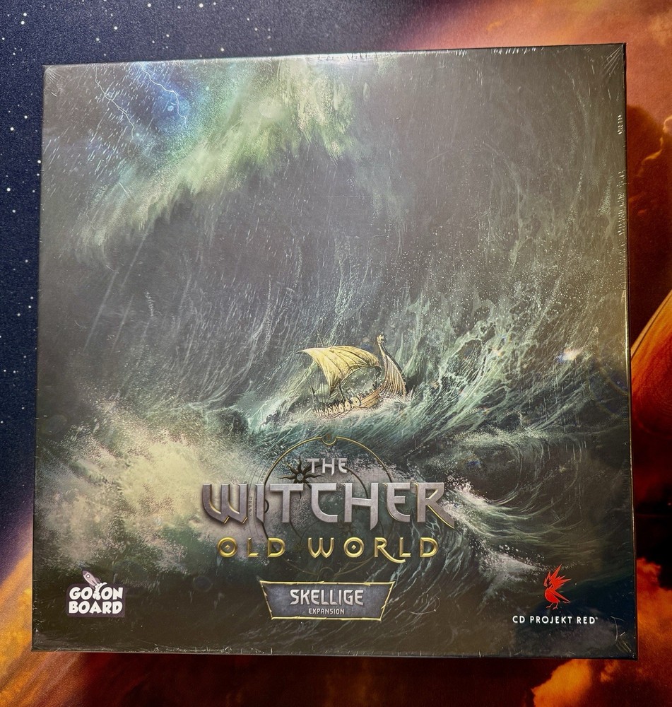 Skellige expansion The Witcher: Old World Unopened KICKSTARTER - NEW SEALED