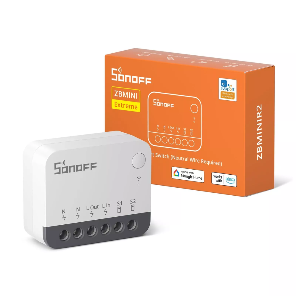 SONOFF ZBMINI R2 Extreme Zigbee 3.0 Smart Light Switch Module Detach Relay Mode