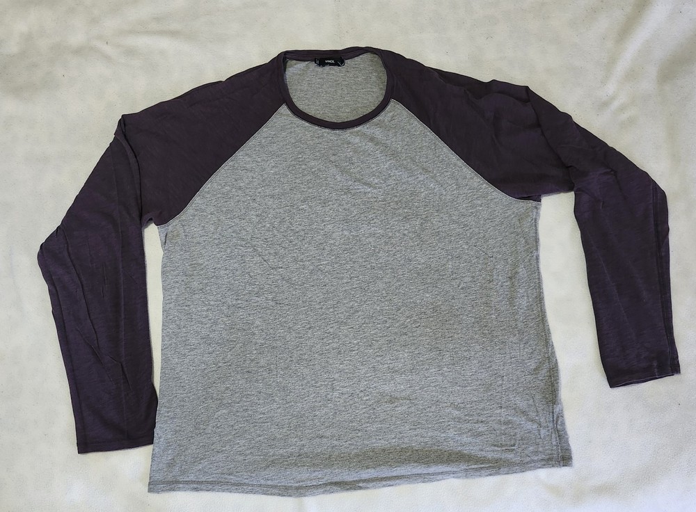 Vince Men's  Long Sleeve T-Shirt  Size XL Cotton