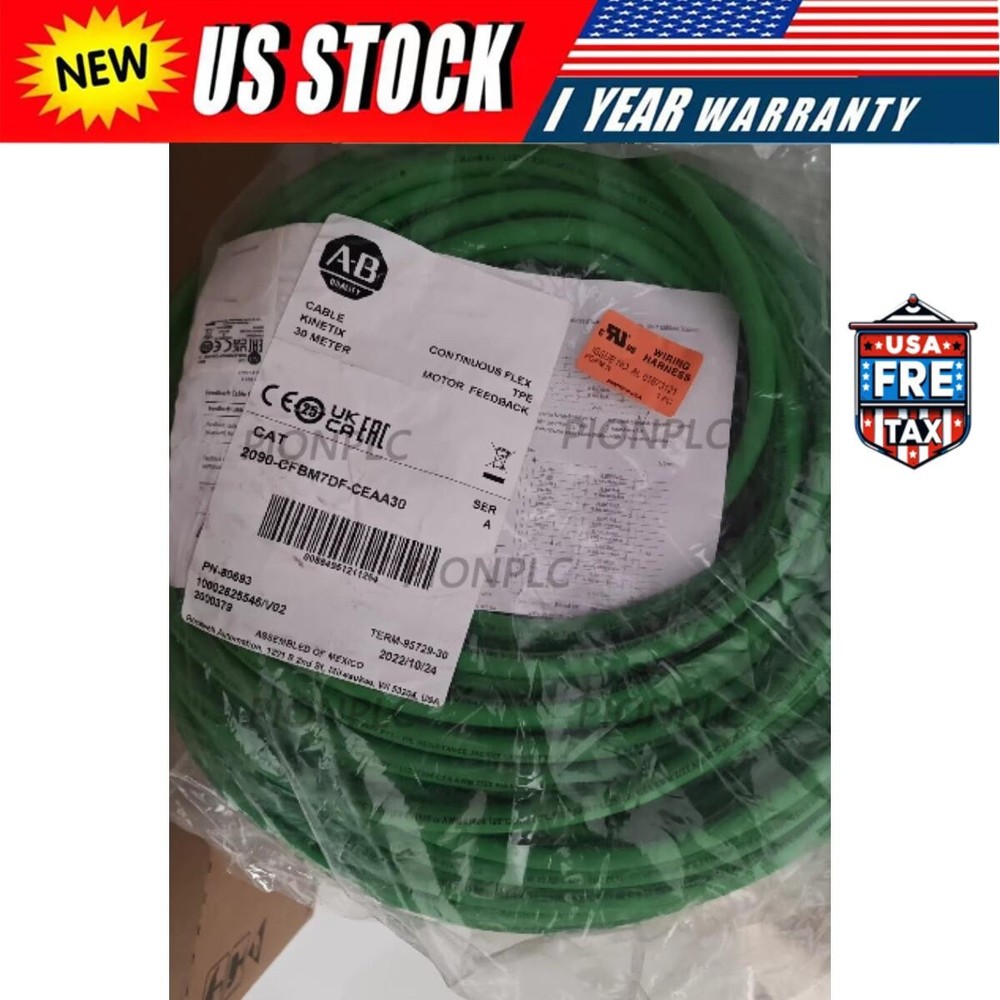2090-CFBM7DF-CEAA30 Motor Feedback Cable Brand New Allen Bradley Fast Shipping
