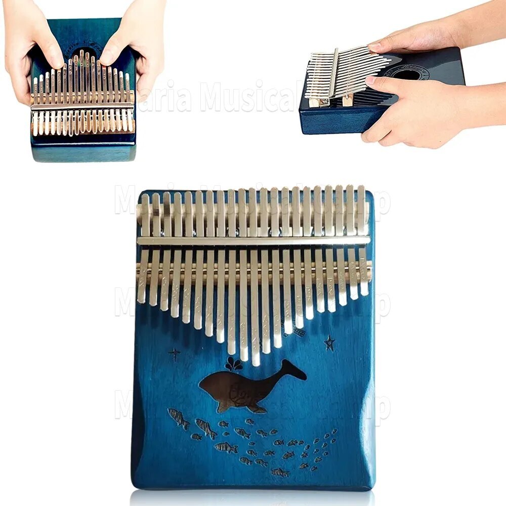 New kalimba portable finger piano standard tone thumb piano 17/21 tone 100%