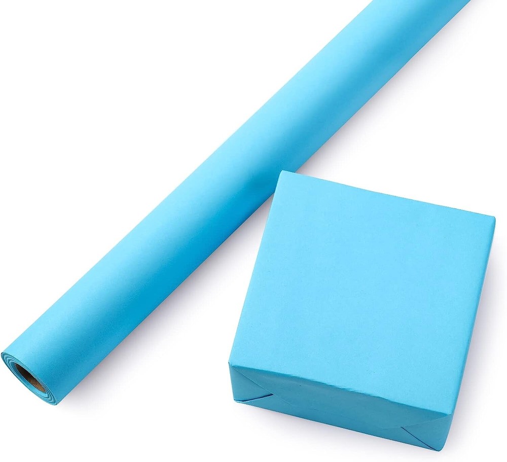 New - Solid Kraft Gift Wrapping Paper Roll For Crafts Packing, 30 in x 32.8 Feet