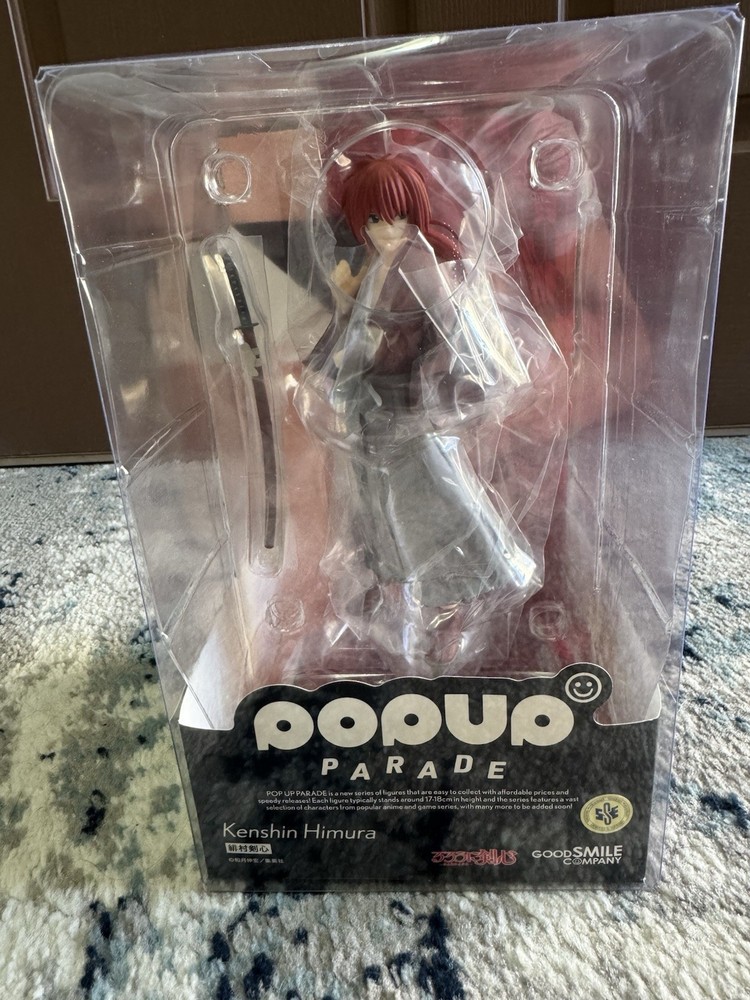 PUP! Pop Up Parade Figure Rurouni Kenshin Kenshin Himura Near Mint With Box