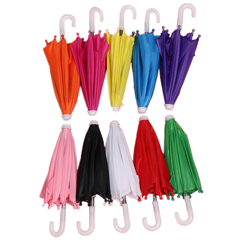 Cute umbrella made for 18'' American girl doll rain day Sunshade