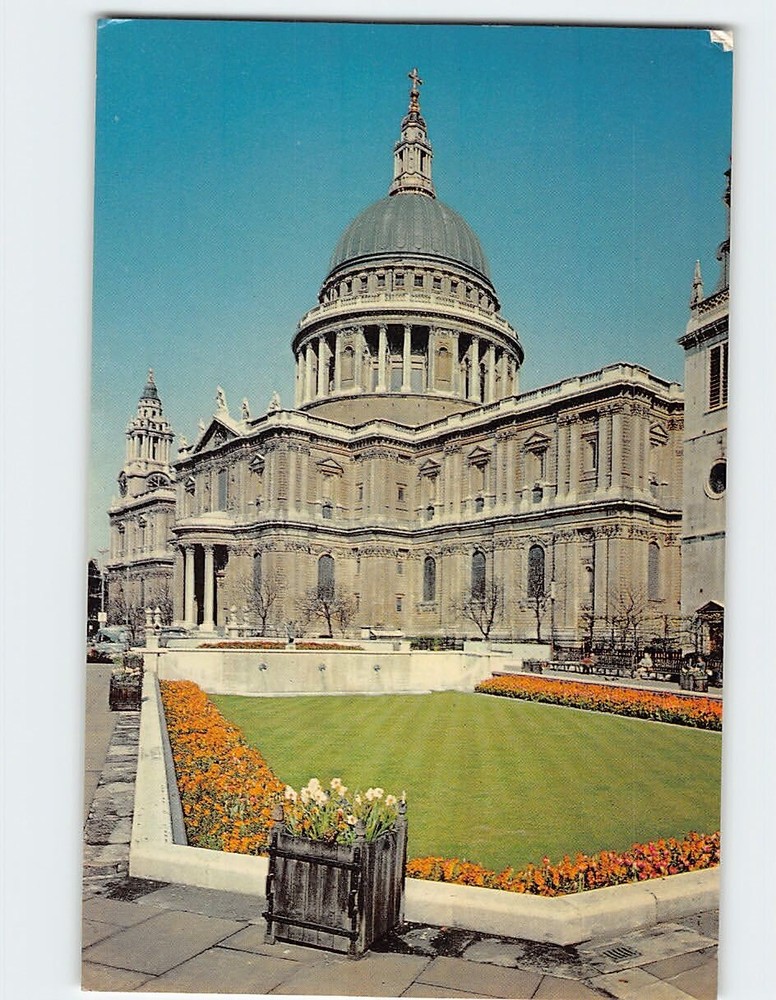 Postcard St. Paul's Cathedral London England