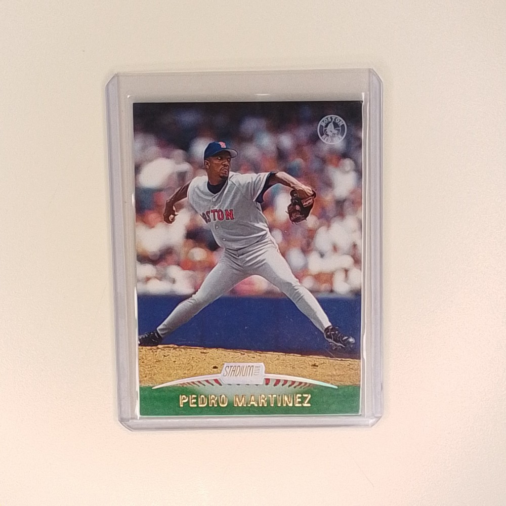 1999 Topps Stadium Club - Pedro Martinez #115 Bostone Red Sox Baseball Card