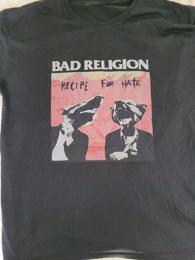 VTG Unisex Bad Religion T Shirt Short Sleeve All Size MA225 FREE SHIPPING