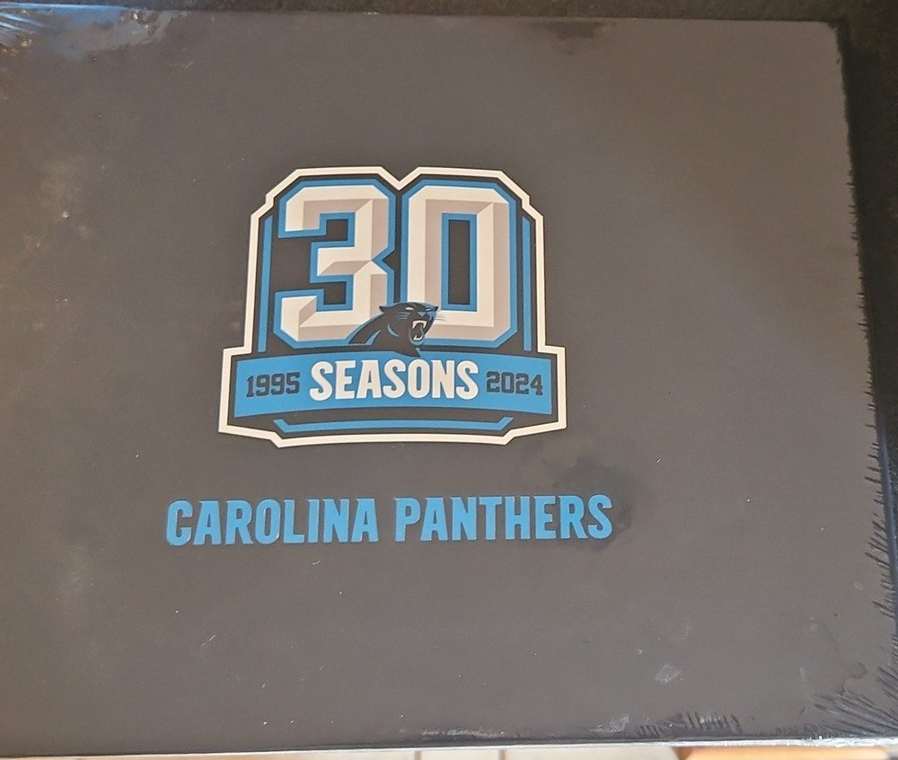 Carolina Panthers 30 Seasons 1995–2024 Commemorative Book English 2024