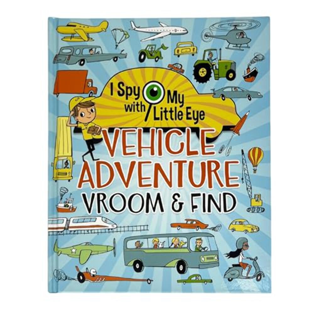 Vehicle Adventure Vroom & Find (I Spy with My Little Eye) - Hardcover