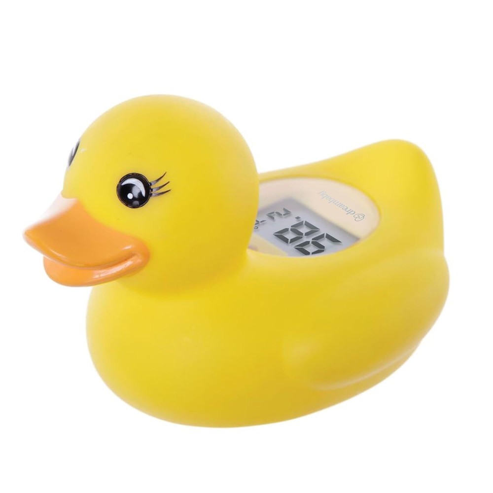 Dreambaby Duck Baby Bath Thermometer - Instant Read Digital Thermometer for Wate