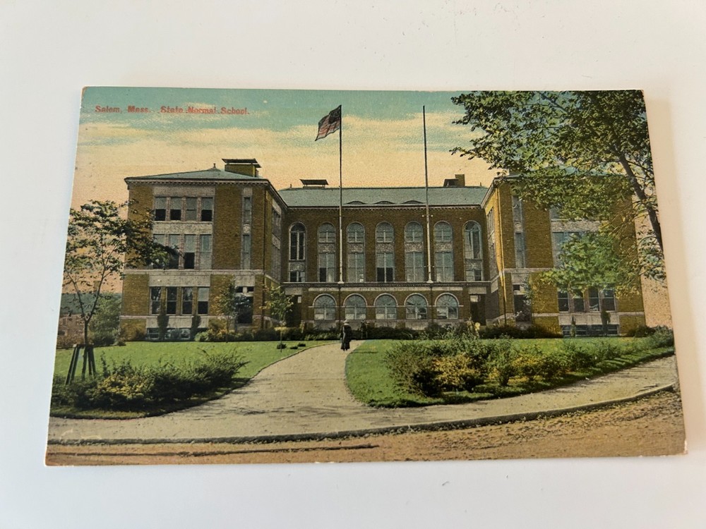 State Normal School Salem Massachusetts MA Postcard