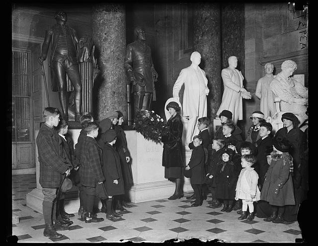 Photo:Ceremony in Statuary Hall, U.S. Capitol, Washington, D.C.