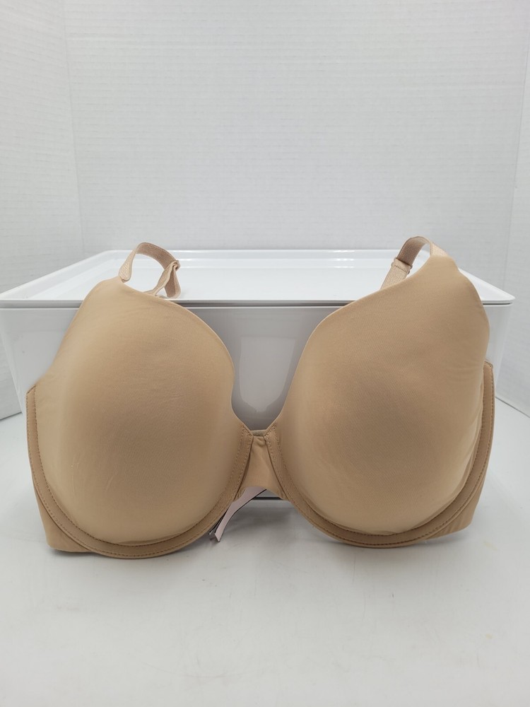 Victoria's Secret Nude 32DDD Body By Victoria Lightly Lined Tshirt Demi Bra VS