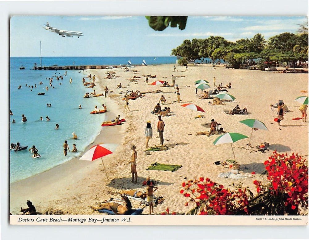 Postcard Doctors Cave Beach Montego Bay Jamaica