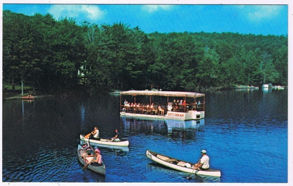Postcard Scott's Oquaga Lake House Oquaga Lake Deposit New York