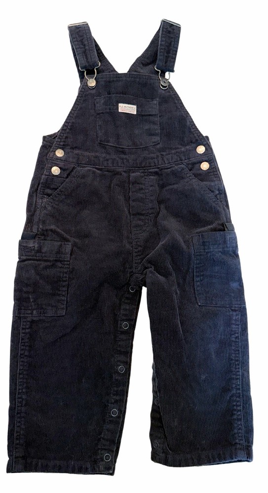 The Children’s Place Baby Boys Corduroy Overalls Dark Blue 18 Months