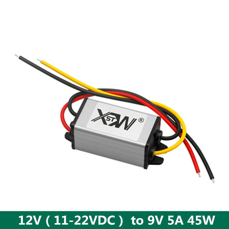 12V to 9V 5A 45W DC Buck Converter Module Step-Down Voltage Regulator