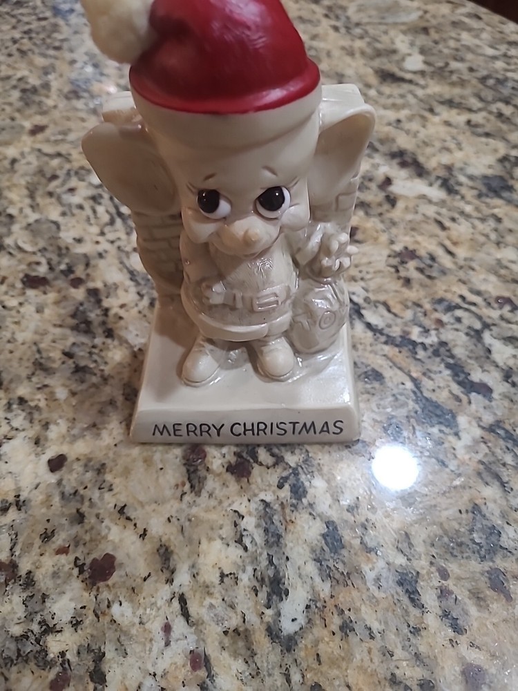 Christmas Mouse Figurine
