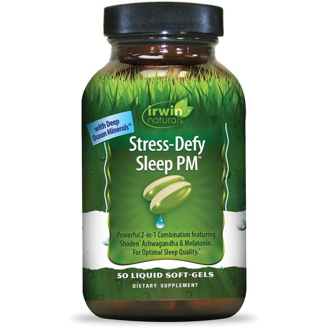 Irwin Naturals Stress-Defy Sleep Pm 50 Sgels