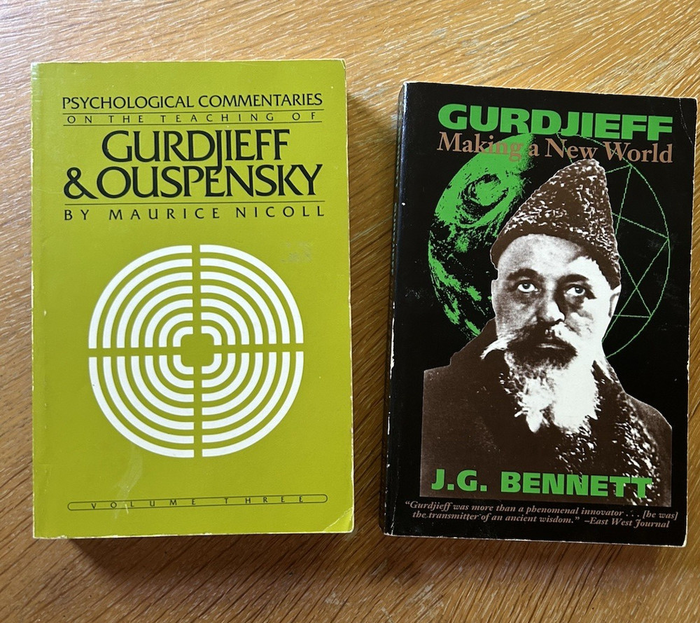 Gurdjieff Book Lot, Teachings & Making A New Real World Penguin Bennett PB