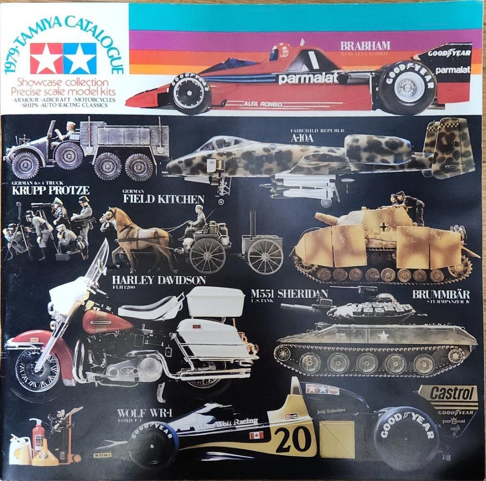 Tamiya 1979 Catalog Vintage Model Kit Guide Excellent