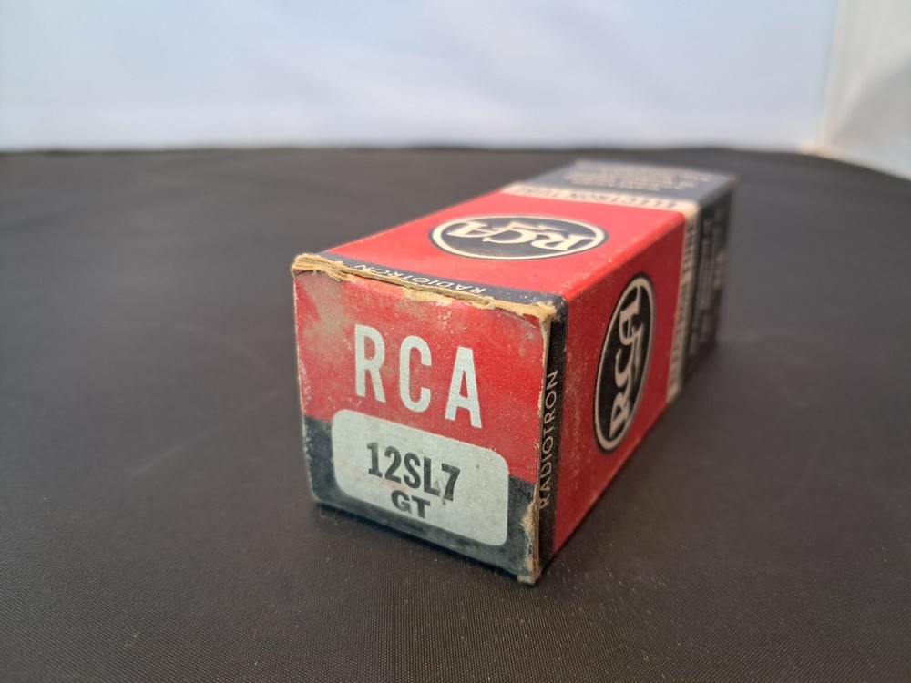 RCA Electron Tube 12SL7 GT New Old Stock