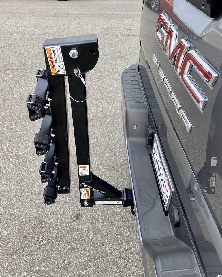 Heavy Duty 4 Bike Bicycle Rack for Car Truck SUV **Brand New**